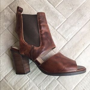 Matisse Smith Leather Cut Out Booties